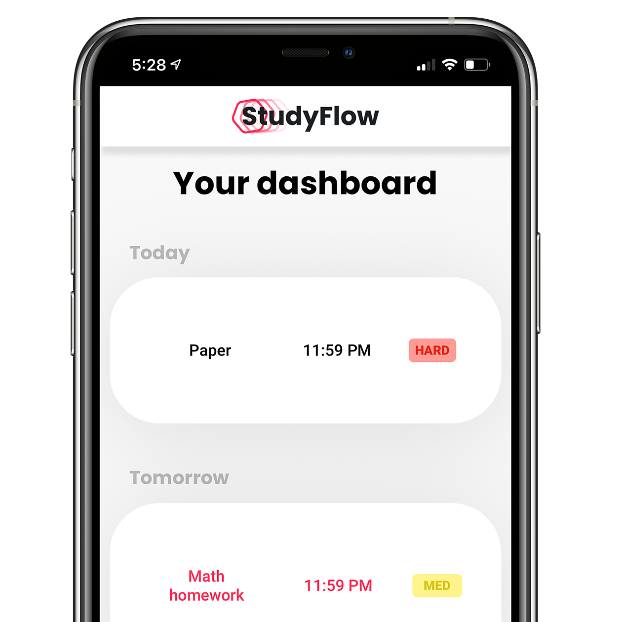 studyflow screenshot